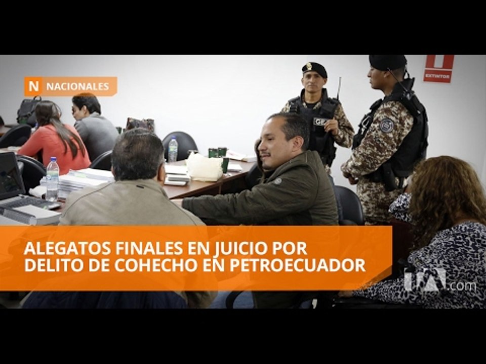 Caso Petroecuador: Audiencia de juzgamiento podría concluir este martes - Teleamazonas