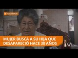 Mujer busca a su hija que desapareció hace 30 años