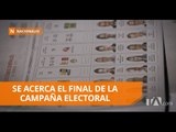 Empiezan los cierres de campaña de los candidatos - Teleamazonas