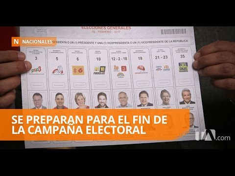 Presidenciables iniciaron cierre de campaña en provincias - Teleamazonas