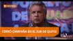 Lenin Moreno cerró su campaña en el sur de Quito - Teleamazonas