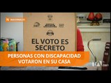 Voto en casa para personas con 75% de discapacidad - Teleamazonas