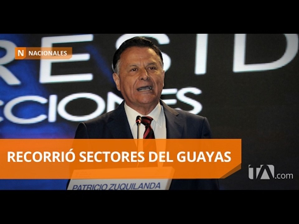 Zuquilanda recorrió varios cantones antes del cierre de campaña - Teleamazonas