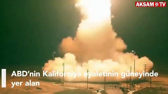 ABD’den Kıtalararası Balistik Füze denemesi