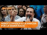 'Marcha por la democracia' se realizará el próximo 8 de marzo - Teleamazonas