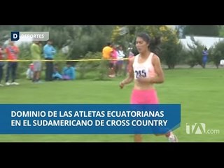 Llegada campeonas sudamericanas Cross Country - Teleamazonas
