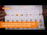 Cálculos matemáticos sostienen que habrá segunda vuelta electoral