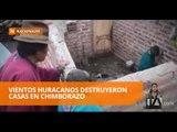 22 personas tuvieron que dejar sus casas por vientos huracanados - Teleamazonas