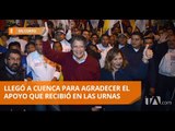 Lasso agradeció a Azuay por el apoyo en la elecciones - Teleamazonas