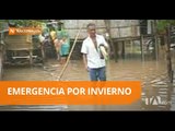 El agua empezó a bajar en algunas zonas inundadas del Guayas - Teleamazonas