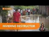 Autoridades reportan 180 familias damnificadas en General Villamil Playas