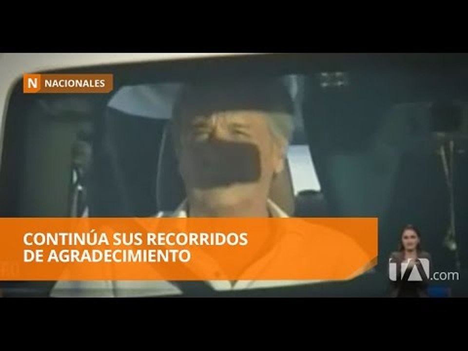 Lenin Moreno continúa sus recorridos - Teleamazonas