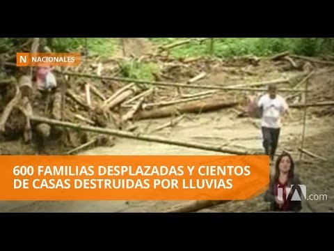 Seis cantones de Manabí fueron declarados en estado de emergencia