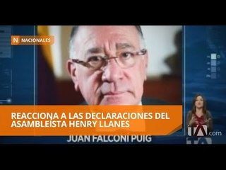 下载视频: Juan Falconí Puig se pronuncia sobre el feriado bancario de 1999 - Teleamazonas