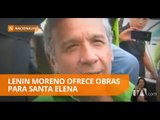 Lenin Moreno visitó Santa Elena - Teleamazonas
