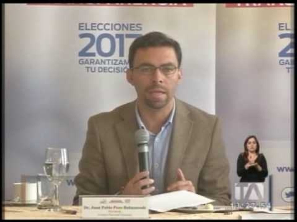 El presidente del CNE responde al excomandante del Ejército - Teleamazonas