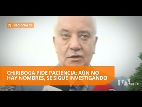 El Fiscal pide paciencia en las investigaciones a Odebrecht - Teleamazonas