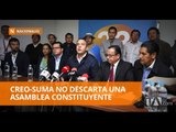 Asambleístas electos por la alianza Suma-Creo pulen la agenda legislativa