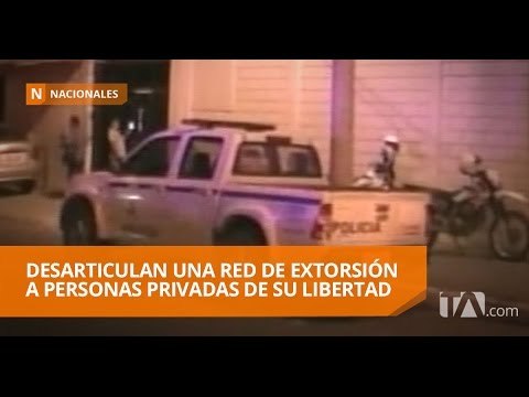 Megaoperativo desarticula red de extorsión - Teleamazonas