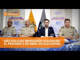 El CNE solicitó el incremento de policías para la segunda vuelta - Teleamazonas