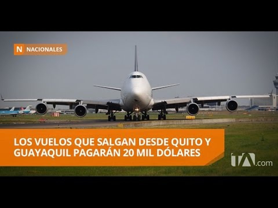 Acuerdo cambia las tarifas por derecho de vuelos chárter - Teleamazonas