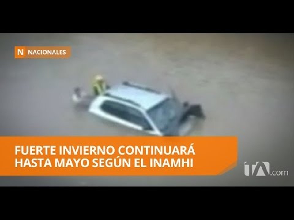 Intensa lluvia en Guayaquil dejó un muerto y viviendas colapsadas - Teleamazonas