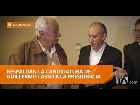 Dos exalcaldes de Quito dan su respaldo a Guillermo Lasso - Teleamazonas