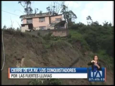 Peligro en la avenida de Los Conquistadores