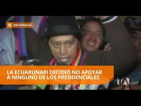 Asambleístas de Pachakutik reaccionan ante la decisión de la Ecuarunari - Teleamazonas