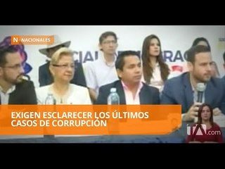 Movimientos sociales expresan su apoyo a candidatos presidenciales - Teleamazonas