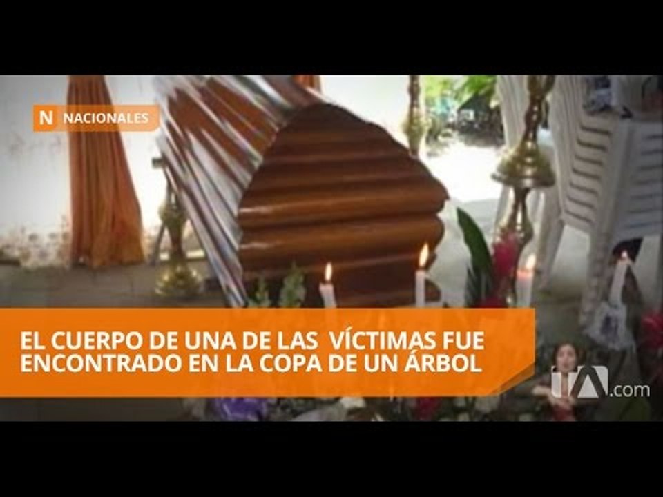 Dos personas fueron arrastradas por la creciente de un río en Santo Domingo