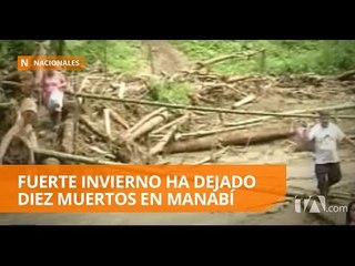 Más de 600 familias albergadas por invierno en Manabí - Teleamazonas