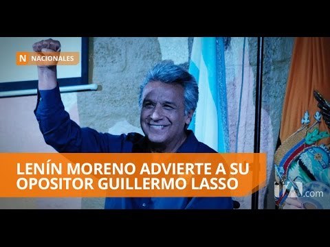 Lenín Moreno se declara ganador de la segunda vuelta - Teleamazonas