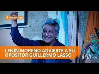 Lenín Moreno se declara ganador de la segunda vuelta - Teleamazonas