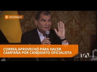 Скачать видео: El presidente Correa anuncia construcción de colegio del milenio