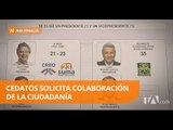 Cedatos intensifica su trabajo y pide colaboración a la ciudadanía - Teleamazonas