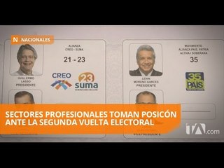 Скачать видео: Continúan expresiones de respaldo a los candidatos - Teleamazonas