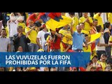El uso de las prohibidas vuvuzelas sorprendió en el Olímpico Atahualpa - Teleamazonas