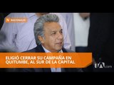 Lenín Moreno hizo su cierre de campaña en Quitumbe  - Teleamazonas