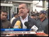 Andrés Páez sufragó en la UTE