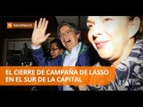 Lasso cerró campaña en Quito en la Tribuna del Sur - Teleamazonas