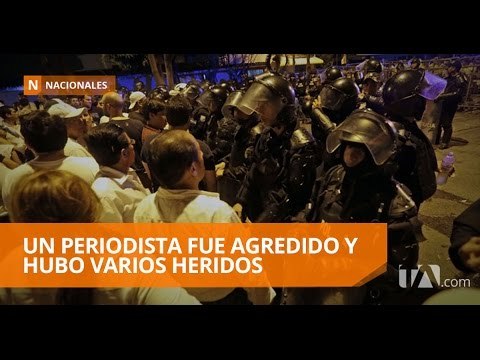 Simpatizantes de Creo-Suma se enfrentaron con la policía