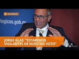 Moreno y Glas recibirán los primero resultados en el Hotel Quito