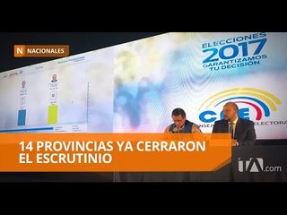 Con 99,23% del escrutinio oficial CNE espera la culminación total