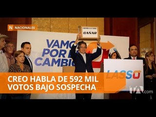 Descargar video: CREO expone las supuestas irregularidades en elecciones - Teleamazonas