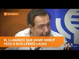 Nebot insta a Guillermo Lasso a presentar pruebas del supuesto fraude - Teleamazonas