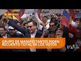 Manifestantes de la oposición piden recuento total de votos - Teleamazonas