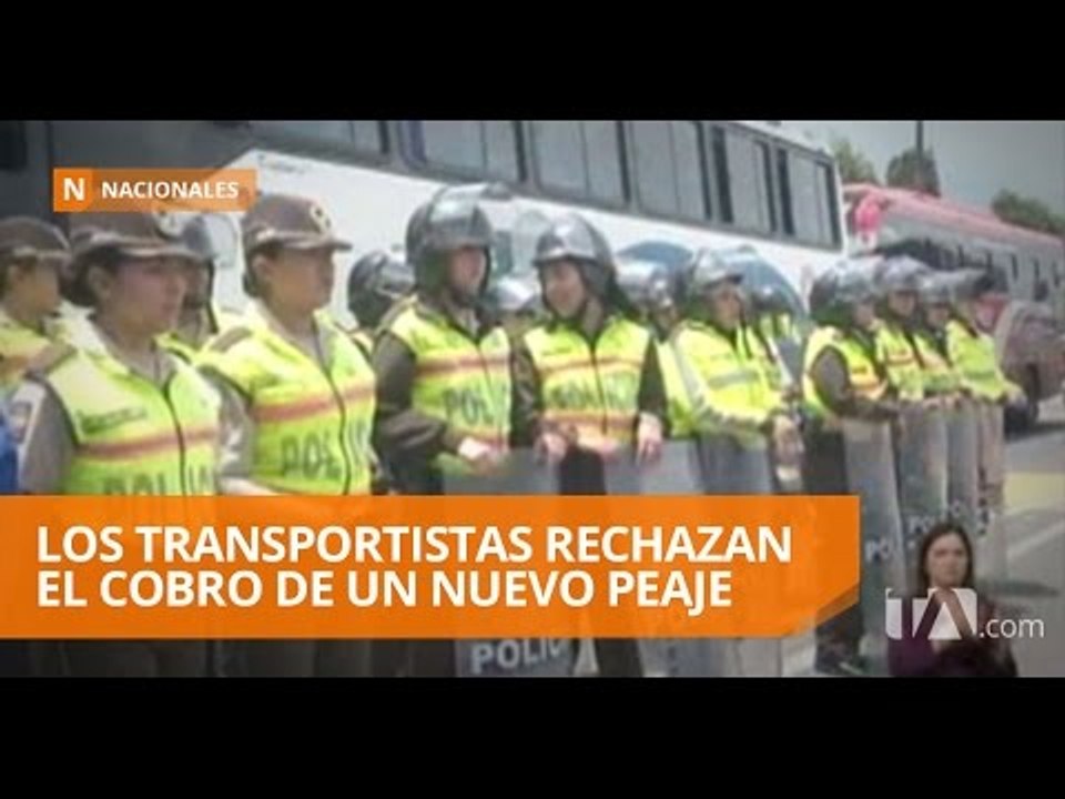 Durante 6 horas fue cerrada la vía Alóag- Santo Domingo