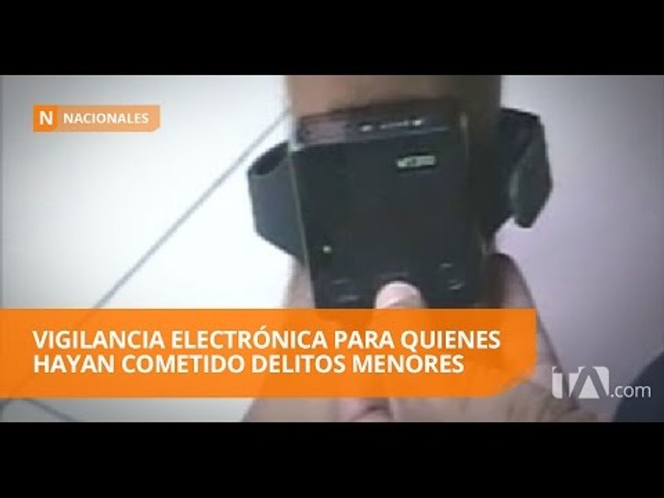 En marcha sistema de vigilancia electrónica para privados de libertad - Teleamazonas