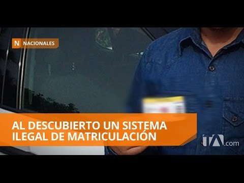Desarticulan banda de tramitadores de matrículas - Teleamazonas